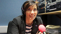 Tanya Byron in Radio Studio